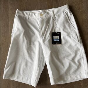 PUMA Boys XL White DryCELL Performance Shorts - NWT